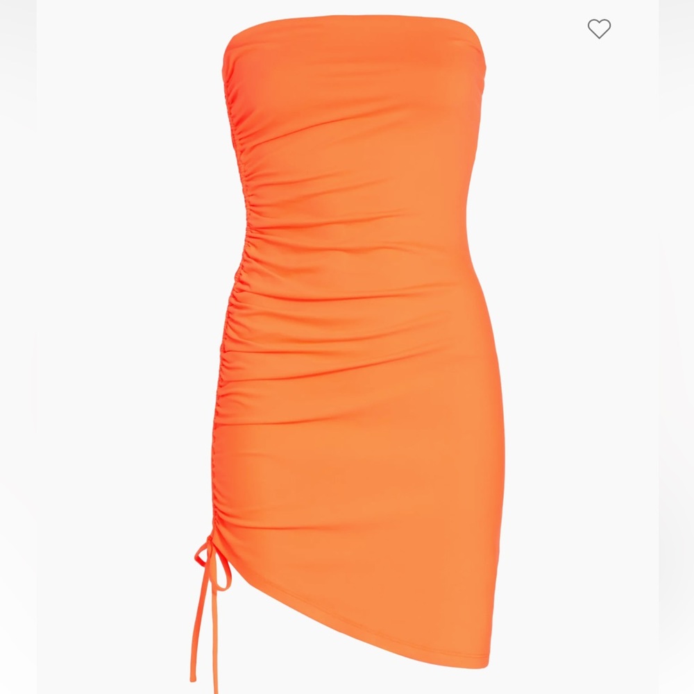 Susana Monaco Gathered Side Strapless Mini Dress - Picture 5 of 8